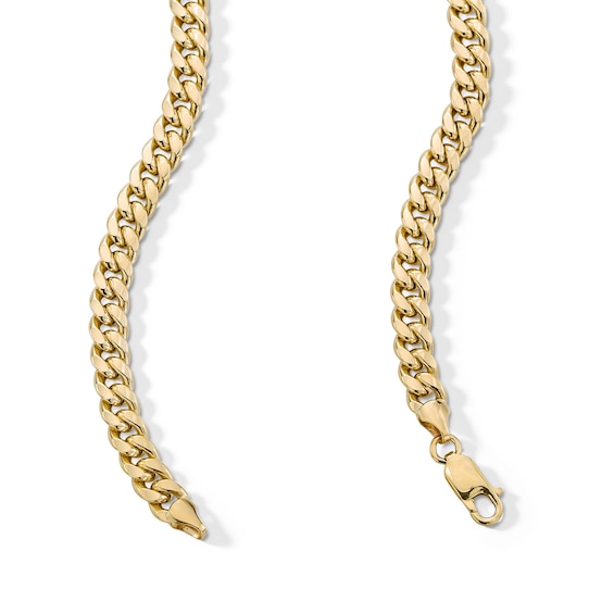 10K Semi-Solid Miami Cuban Chain - 24"