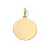 Thumbnail Image 1 of 10K Gold Disk Necklace Charm