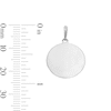 Thumbnail Image 2 of Sterling Silver Disk Necklace Charm