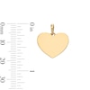 Thumbnail Image 2 of 10K Gold Heart Necklace Charm