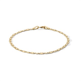 Child's 10K Solid Gold Valentino Chain Bracelet Made in Italy