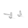 Thumbnail Image 1 of Sterling Silver Initial "J" Studs