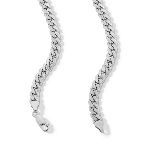 Sterling Silver Cuban Chain Made in Italy - 24"