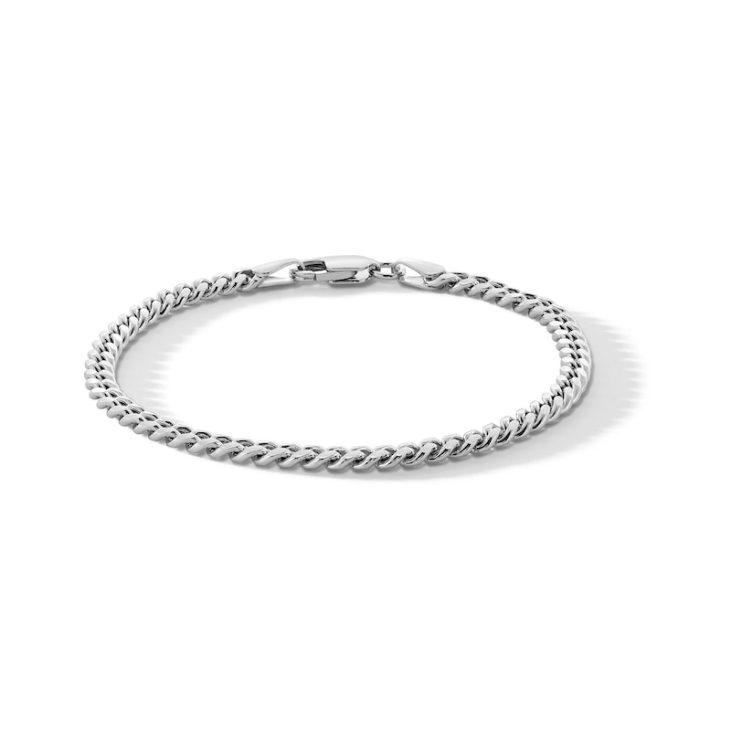 Child's Sterling Silver Miami Cuban Chain Bracelet Made in Italy - 6"