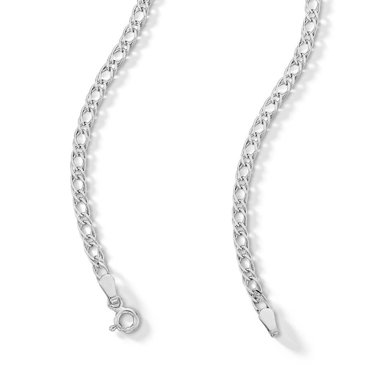 Sterling Silver Rambo Chain Made in Italy - 20"