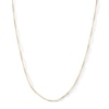 Thumbnail Image 1 of 10K Solid Twist Station Curb Chain - 18"