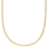 Thumbnail Image 1 of 10K Solid Gold Herringbone Chain Made in Italy - 20"