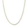 Thumbnail Image 1 of 10K Hollow Gold Diamond-Cut Cable Chain Made in Italy - 18"