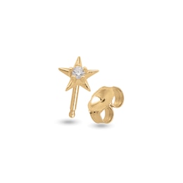 Birthstone Star Mini Single Stud
