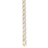 Thumbnail Image 2 of 10K Semi-Solid Gold Diamond-Cut Rambo Chain Bracelet - 8.5"