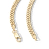 Thumbnail Image 4 of 10K Semi-Solid Gold Double Curb Chain - 22"