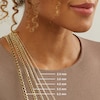 Thumbnail Image 7 of 10K Semi-Solid Gold Double Curb Chain - 22"