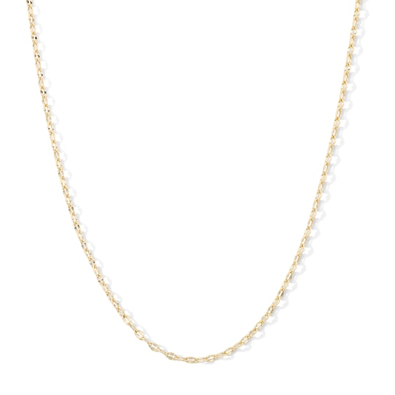 10K Semi-Solid Gold Forzentina Chain - 18"