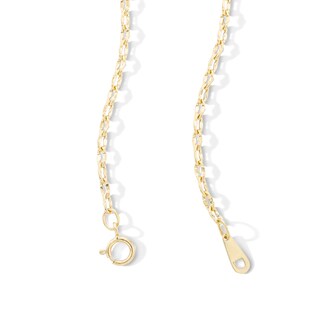 10K Semi-Solid Gold Forzentina Chain - 18"
