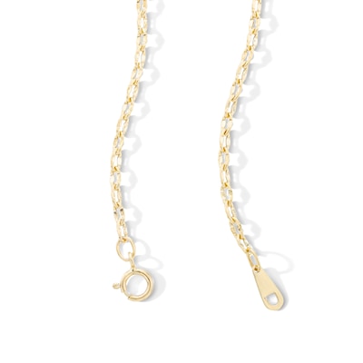 10K Semi-Solid Gold Forzentina Chain - 18"