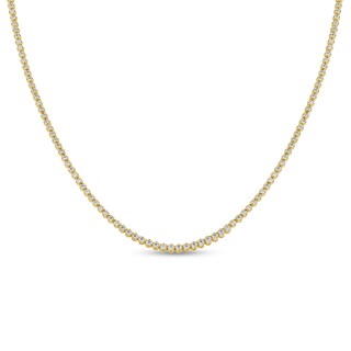 10K Gold 5 CT. T.W. Lab-Grown Diamond Tennis Necklace
