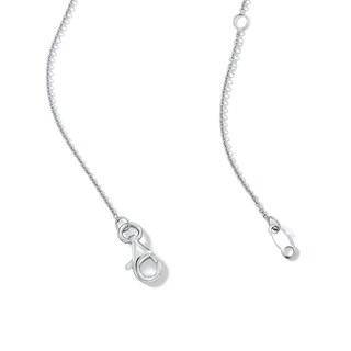 Sterling Silver 1/20 CT. T.W. Diamond Round Studs and Pendant Set