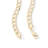 Thumbnail Image 2 of 10K Hollow Gold Beveled Curb Chain - 20"