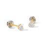 Thumbnail Image 1 of Child's 10K Gold 1/10 CT. T.W. Lab-Grown Diamond Round Studs