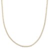 Thumbnail Image 1 of 10K Solid Gold Pavé Mariner Two-Tone Chain - 18"