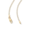 Thumbnail Image 2 of 10K Solid Gold Pavé Mariner Two-Tone Chain - 18"