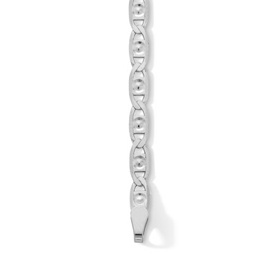 Sterling Silver Diamond-Cut Valentino Chain Bracelet - 7"
