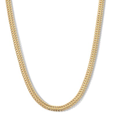 10K Hollow Gold Sadusa Chain - 20"