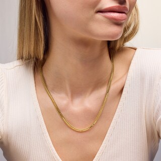 10K Hollow Gold Sadusa Chain - 20"