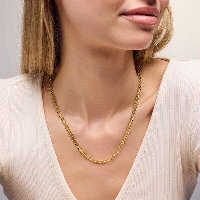 10K Hollow Gold Sadusa Chain - 20"