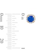 Thumbnail Image 2 of 10K Gold CZ Birthstone Studs