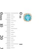 Thumbnail Image 2 of 10K Gold CZ Birthstone Studs
