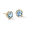 Thumbnail Image 1 of 10K Gold CZ Birthstone Studs