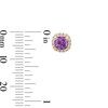Thumbnail Image 2 of 10K Gold CZ Birthstone Studs