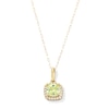 Thumbnail Image 1 of 10K Gold CZ Birthstone Pendant - 18"