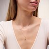 Thumbnail Image 2 of 10K Gold CZ Birthstone Pendant - 18"