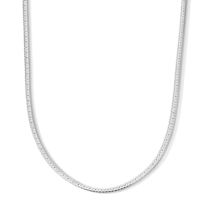 Sterling Silver Herringbone Chain - 20"
