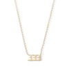 18K Gold Plated Angel Number Pendant