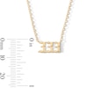 18K Gold Plated Angel Number Pendant