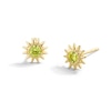 Thumbnail Image 1 of 10K Gold CZ Birthstone Sun Studs