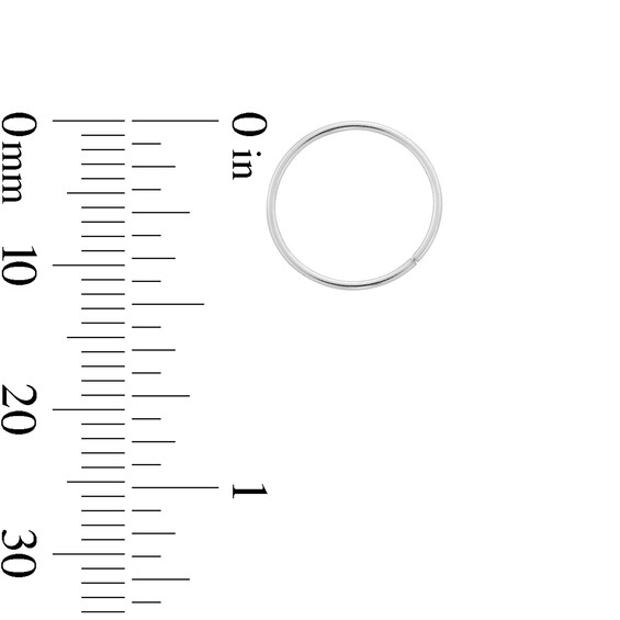 Sterling Silver Nose Hoop Trio
