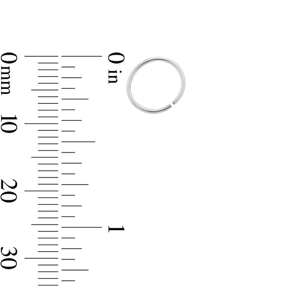 Sterling Silver Nose Hoop Trio