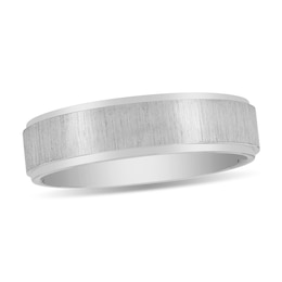 Stainless Steel Stepped Edge Band