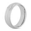 Thumbnail Image 3 of Stainless Steel Dome Double Stepped Edge Comfort Fit Band