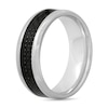 Thumbnail Image 3 of Stainless Steel and Black Carbon Fiber Band