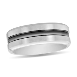 Gunmetal Grey Ion Plated Band