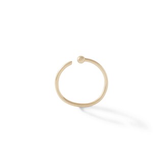 14K Gold Nose Ring - 22G 5/16"