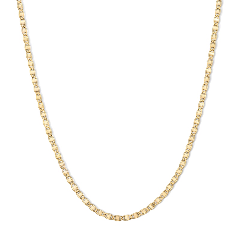 Main Image 1 of 10K Semi-Solid Gold Valentino Chain - 20"