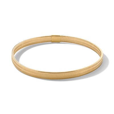10K Gold Mesh Stretch Bracelet - 7.25"