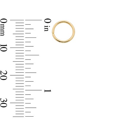 14K Gold Nose Hoop Trio - 20G