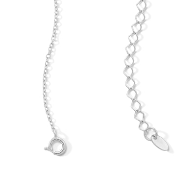 Sterling Silver Mama Pendant - 17" + 2"